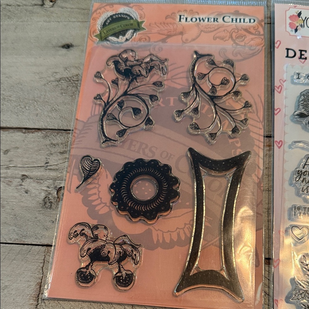 NWT Lot of Assorted Clear Stamps Sets-9 packs‎ - Picture 2 of 11